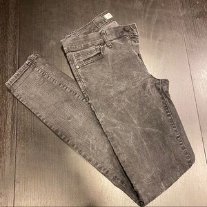 Madewell 27T Skinny Black Jeans